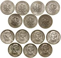 Polska, zestaw 7 x 10 złotych, 6 x 1967, 1968