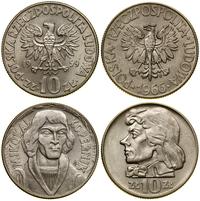 Polska, zestaw: 2 x 10 złotych, 1959 i 1966