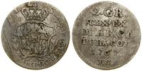 Polska, półzłotek (2 grosze srebrne), 1767 FS