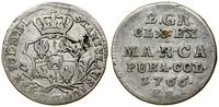 Polska, półzłotek (2 grosze), 1766 FS