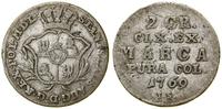 Polska, półzłotek (2 grosze), 1769 IS