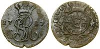 Polska, 1 grosz z miedzi krajowej, 1787  EB