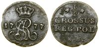 Polska, półgrosz, 1777 EB