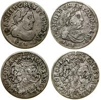 Polska, zestaw 2 x szóstak, 1682, 1684