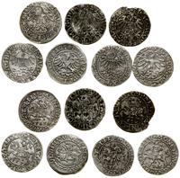 Polska, zestaw 7 x półgrosz