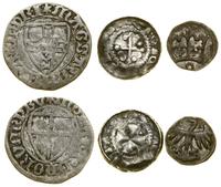 Średniowiecze, zestaw 3 monet