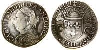 Francja, teston, 1563? (1553 – MDLIII)