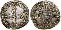 Francja, 1/4 écu, 1595