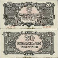 Polska, 20 złotych (REPRINT), (1944) 1974