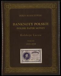 wydawnictwa polskie, Koziczyński Jerzy – Banknoty polskie / Polish Paper Money, Kolekcja Lucow,..