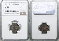 Polska, 5 groszy, 1811 IB