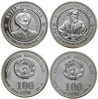 Uzbekistan, zestaw 2 x 100 sumów, 1999