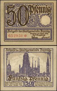 Prusy Zachodnie, 50 fenigów, 15.04.1919