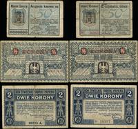 banknoty zastępcze, zestaw 3 banknotów