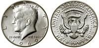 Stany Zjednoczone Ameryki (USA), 1/2 dolara, 1969