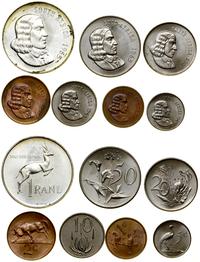 Republika Południowej Afryki, zestaw 7 monet, 1965