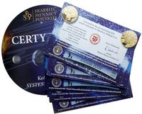 Polska, zestaw 9 medali z serii Systema Solare, 2009