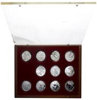 Polska, zestaw 11 medali z serii Podniebne Głosy – Ptaki