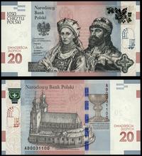Polska, 20 złotych, 23.11.2015
