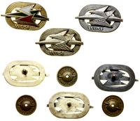 Polska, Wojskowa Odznaka Sprawności Fizycznej – zestaw 3 odznak