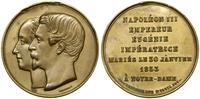 Francja, medal pamiątkowy, 1853