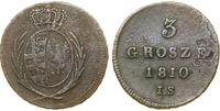 Polska, 3 grosze (trojak), 1810 IS