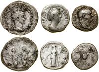 Cesarstwo Rzymskie, zestaw 3 monet, I-III w