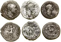 Cesarstwo Rzymskie, zestaw 3 monet, I-II w
