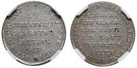 Niemcy, odbitka dukata w srebrze, 1817