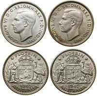 Australia, zestaw: 2 x floren, 1942 i 1943