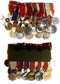 Polska, szpanga z 20 odznaczeniami