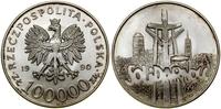 Polska, 100.000 złotych, 1990