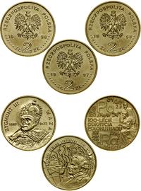 Polska, zestaw 3 x 2 złote