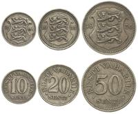 lot: 10, 20, 50 centów 1931-36, 10 centów 1931, 