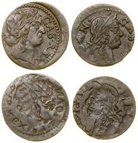 Polska, zestaw 2 x jednostronny szeląg miedziany