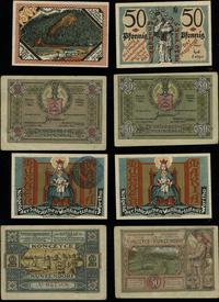 Śląsk, zestaw 4 banknotów, 1921–1923