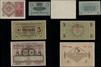 zestaw różnych banknotów, zestaw 4 banknotów, 1919–1922