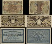 Niemcy, zestaw 6 banknotów, 1923