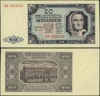 Polska, 20 złotych, 1.07.1948