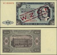 Polska, 20 złotych, 1.07.1948