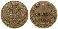 Polska, 1 grosz, 1840 MW
