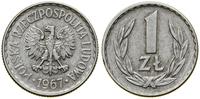 Polska, 1 złoty, 1967