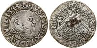 Prusy Książęce (1525–1657), grosz, 1543