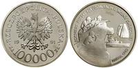 Polska, 100.000 złotych, 1991