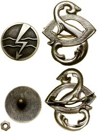 Polska, w skład zestawu wchodzi:
1) oznaka łączności (od 1960),
2) oznaka szkoły p..