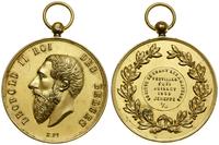 Belgia, odznaka towarzystwa śpiewackiego, 1896