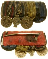 Niemcy, szpanga z czterema odznaczeniami