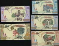 Madagaskar, zestaw 5 banknotów, 2000–2017
