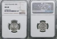 Polska, 20 groszy, 1923