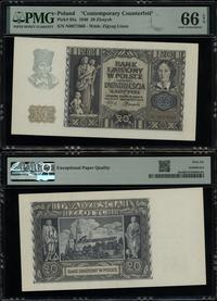 Polska, 20 złotych, 1.03.1940